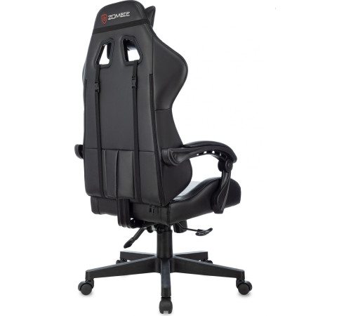 Кресло Zombie Game Tetra черный/красный
