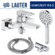 Смеситель Lauter Cascade 21CK6615C с лейкой Relexa Nevada 21S10146