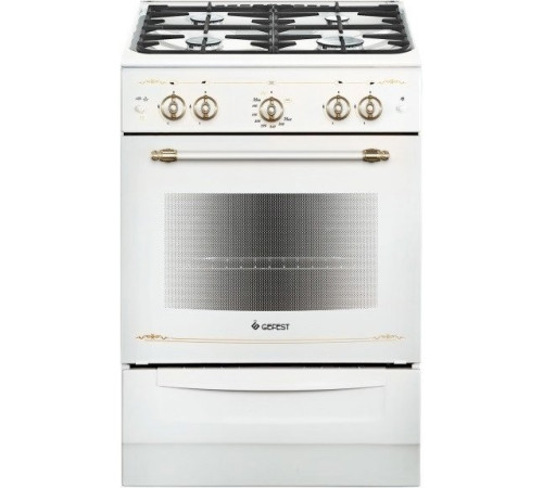 Кухонная плита GEFEST 6100-02 0185 чугунные решетки