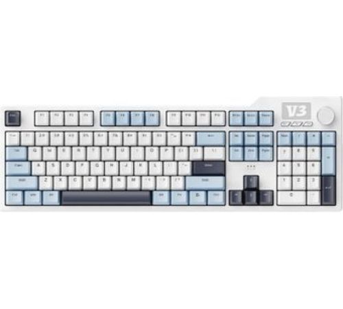Клавиатура Ajazz AK35I V3 синий/белый/черный, Ajazz Sea Salt