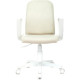 Кресло Бюрократ CH-W327 слоновая кость OR-10/белый
