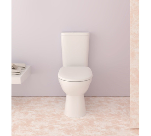 Унитаз Керамин Альбано R ЖС 2-режим с жестким сиденьем