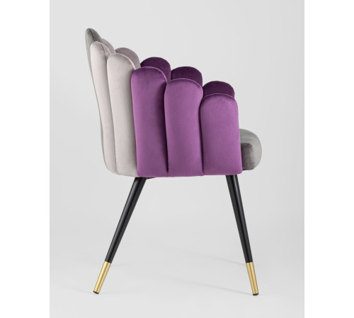 Стул с подлокотниками Stool Group Камелия серый