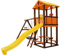 Игровой комплекс Perfetto Sport Bari-3 качели лодочка, паутина