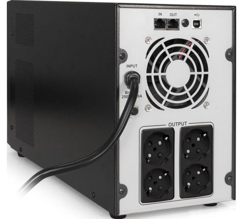 Источник бесперебойного питания ExeGate SpecialPro Smart LLB-3000.LCD.AVR.4SH.RJ.USB EP287660RUS