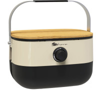 Портативный газовый гриль Sahara Mini BBQ кремовый