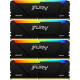 Оперативная память Kingston FURY Beast RGB 4x8ГБ DDR4 3200 МГц KF432C16BB2AK4/32
