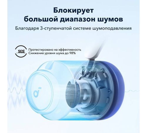 Наушники Anker SoundCore Space Q45 белый