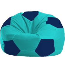 Кресло-мешок Flagman Мяч Стандарт М1.1-286 бирюзовый/темно-синий