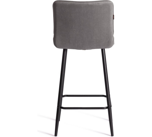 Стул TetChair Bari велюр серый