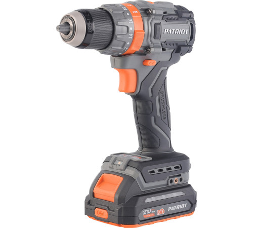 Ударная дрель-шуруповерт Patriot BR 212 UES 180301512 с 2-мя АКБ, кейс