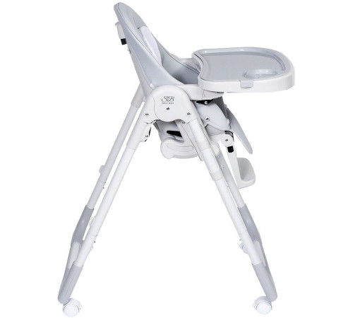 Высокий стульчик Sweet Baby City светло-серый