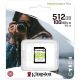 Карта памяти Kingston Canvas Select Plus SDXC 512GB SDS2/512GB
