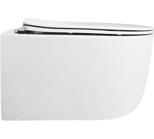 Унитаз подвесной Roxen Vortex в комплекте с инсталляцией StounFix Dual Fresh 6 в 1 968483 кнопка: брашированное золото