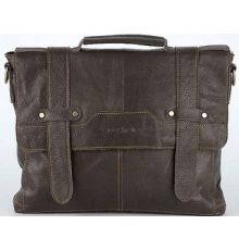 Мужская сумка Poshete 253-01256-26-DBW коричневый