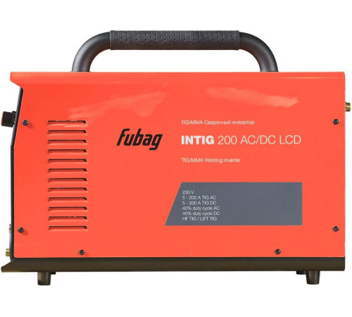 Сварочный инвертор Fubag INTIG 200 AC/DC Pulse LCD 31592.1