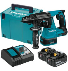 Перфоратор Makita DHR242RTJ с 2-мя АКБ, кейс