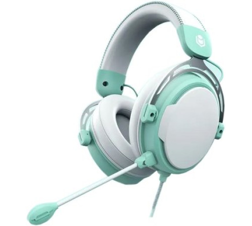 Наушники IO by Red Square Graphite v2 бирюзовый/белый