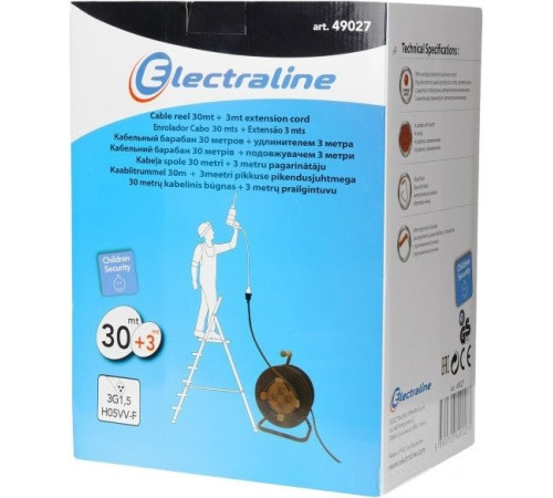 Удлинитель Electraline 49027 30 м