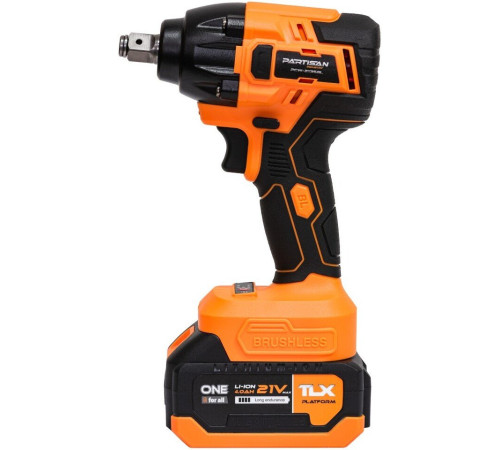 Гайковерт Partisan PCW-2135BL с 2-мя АКБ, кейс