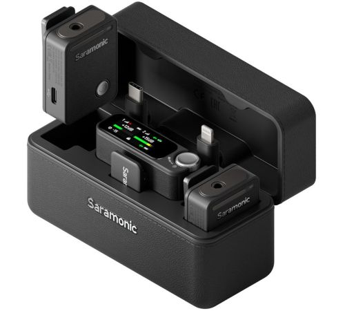 Радиосистема Saramonic Ultra c 2 петличными микрофонами, черный