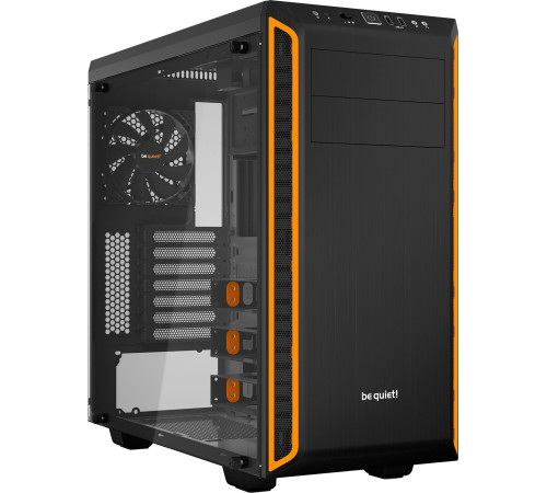 Корпус be quiet! Pure Base 600 с окном черный/оранжевый с окном