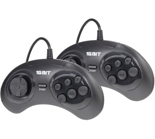 Игровая приставка Retro Genesis Remix 8+16 Bit 2 геймпада, 600 игр