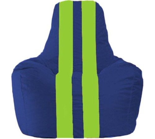 Кресло-мешок Flagman Спортинг С1.1-119 синий/салатовый