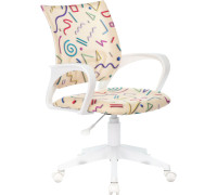 Компьютерное кресло Бюрократ Burokids 1W 1920820 песочный Sticks 02/пластик белый