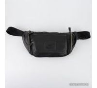 Сумка на пояс Poshete 196-1390-35-BLK черный