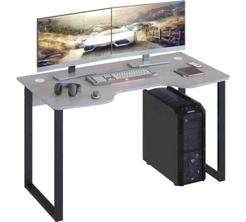 Геймерский стол Сокол КСТ-19 бетон