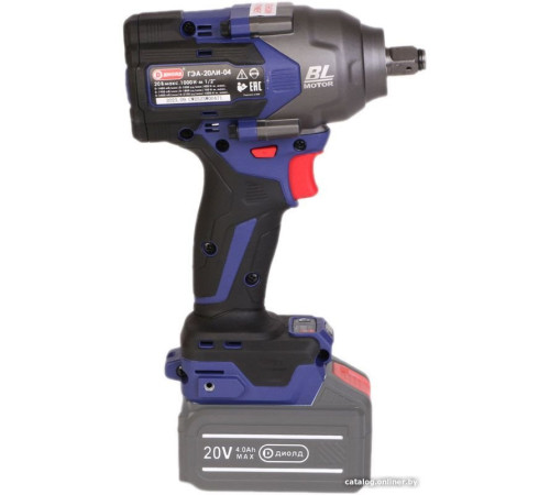 Гайковерт ДИОЛД ГЭА-20 ЛИ-04 10300044 без АКБ