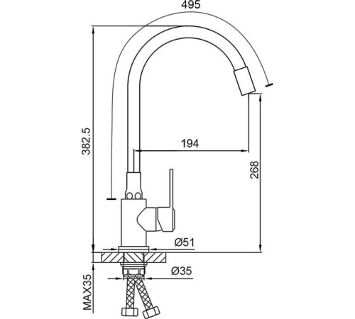 Смеситель Frud R42052-33