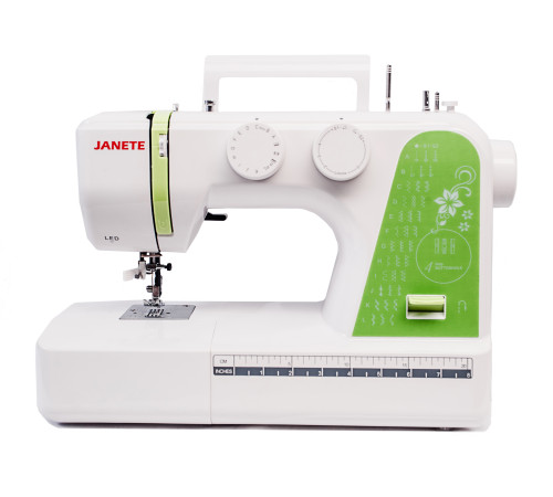 Электромеханическая швейная машина Janete 987P зеленый