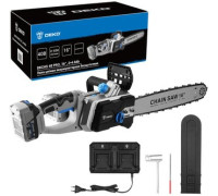 Аккумуляторная пила Deko DKCHS 40 PRO 083-2002 с 2-мя АКБ
