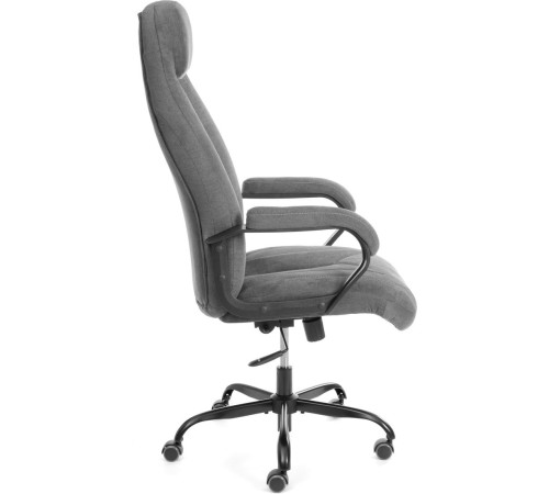 Офисное кресло TetChair Boss metalBL ткань, серый, KUB 05