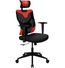 Кресло AeroCool Guardian черный/красный