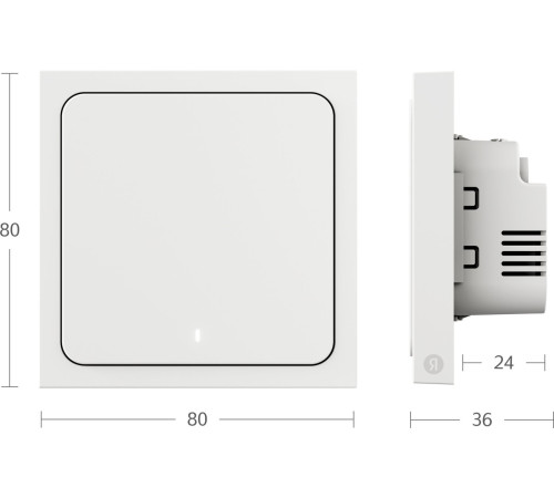 Выключатель Яндекс YNDX-00531 1 клавиша