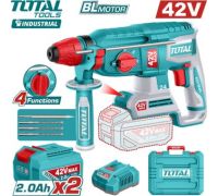 Перфоратор Total TRHLI422482 с 2-мя АКБ, кейс