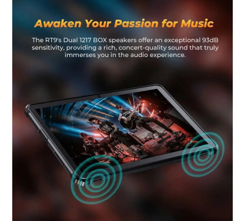 Планшет Oukitel RT9 6GB/256GB черный