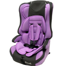 Детское автокресло Teddy Bear Carmella 513 RF 38, сиреневый/черные точки