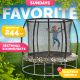 Батут Sundays Favorite Premium 8FT квадраты, с сеткой, с лестницей