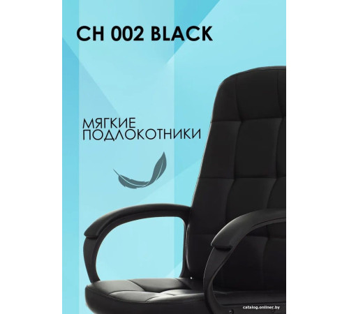 Офисное кресло Бюрократ CH 002 черный