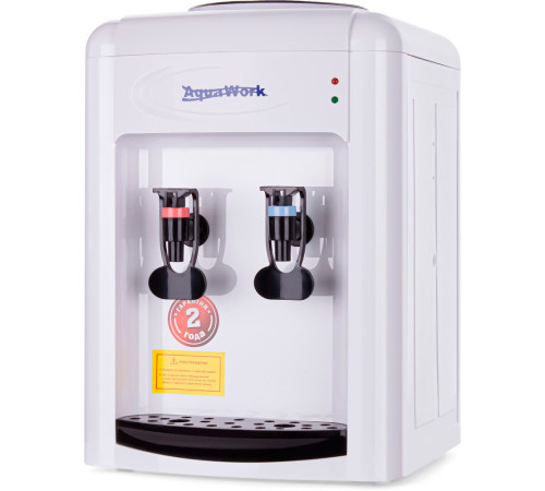 Кулер для воды AquaWork 0.7-TKR белый/черный