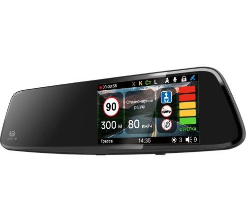 Видеорегистратор-радар детектор-GPS информатор 3в1 Playme Scout