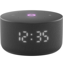 Умная колонка Яндекс Станция Мини 3 с часами черный
