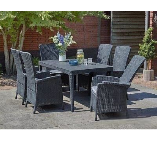 Стол Keter Girona 233563 графит