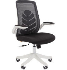 Офисное кресло CHAIRMAN CH565 белый пластик/черный