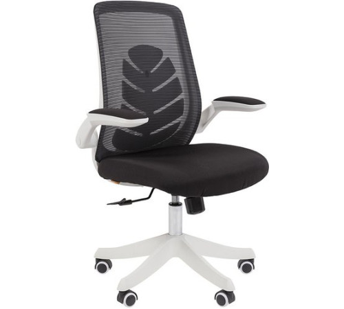 Офисное кресло CHAIRMAN CH565 белый пластик/черный