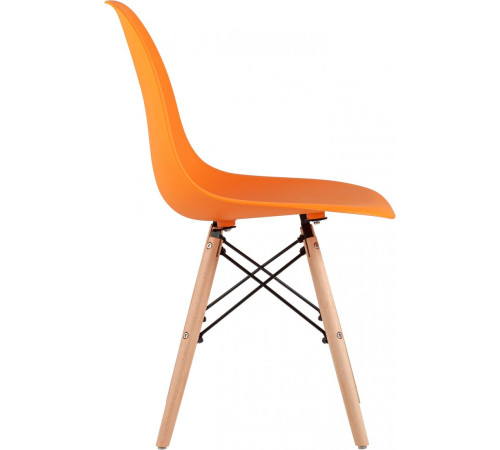 Стул Stool Group Eames Y801 оранжевый